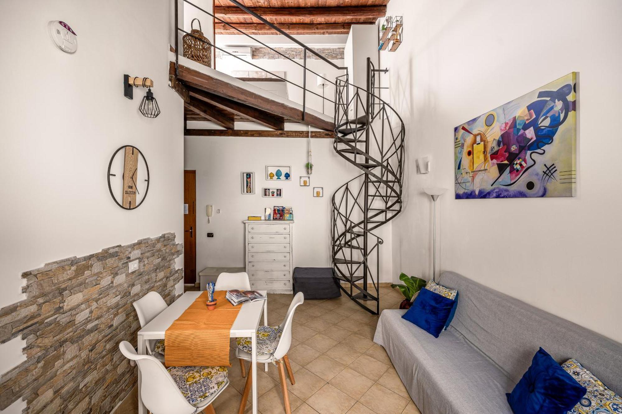 Sofia'S Apt Loft Incantevole Con Terrazza Privata パレルモ エクステリア 写真